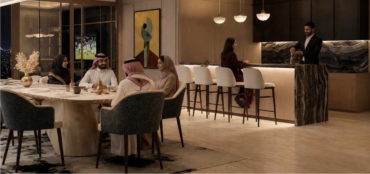 Rooftop adult lounge, LASAL
